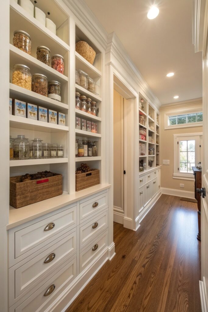 12 Pantry Shelving Ideas That Keep Everything Organized