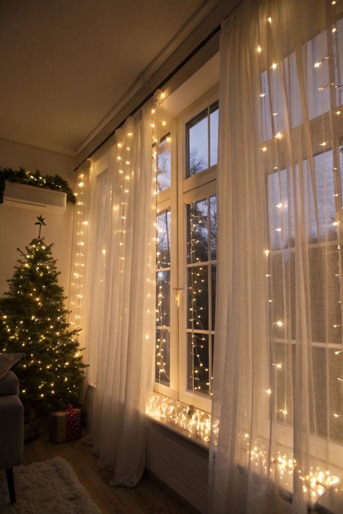 15 Window Christmas Decor Ideas That Shine Day & Night
