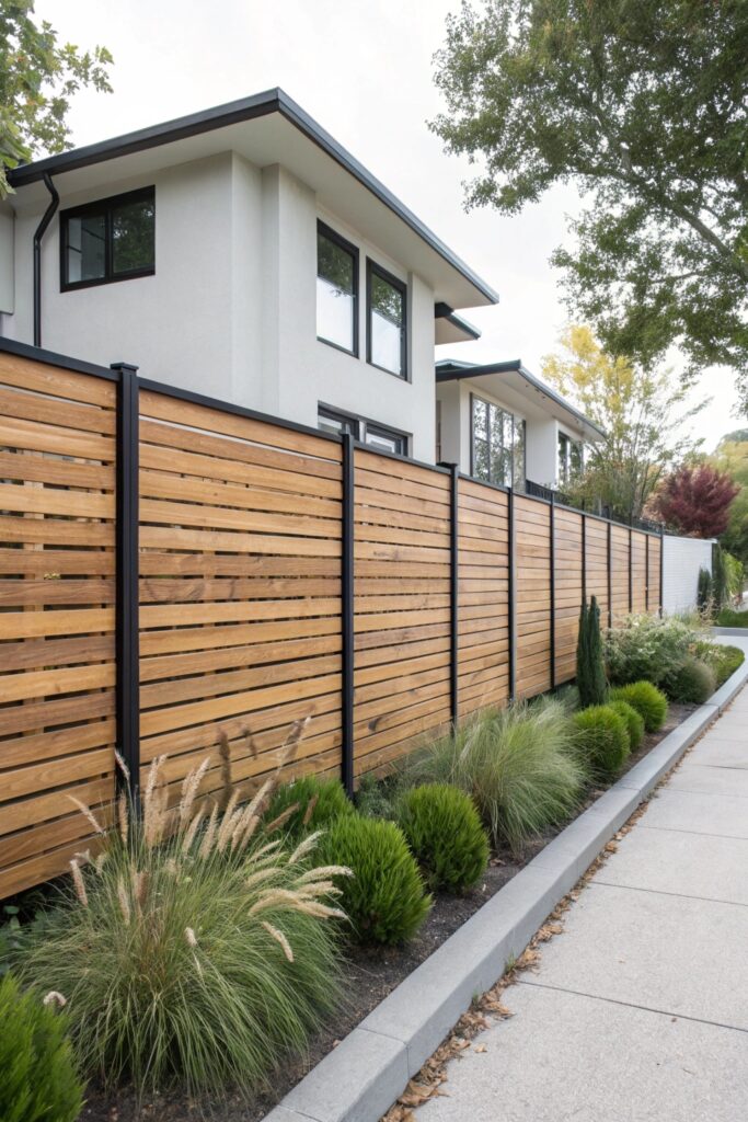 10 Wood Privacy Fence Ideas That Look Stylish