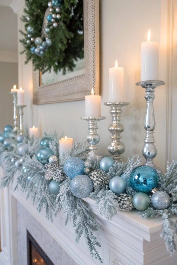12 Blue Christmas Decor Ideas for a Cool & Elegant Theme