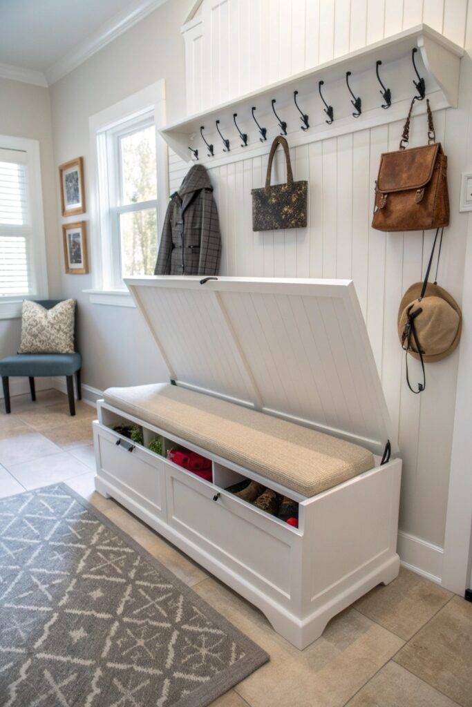 10 Mudroom Bench Ideas That Combine Style & Storage