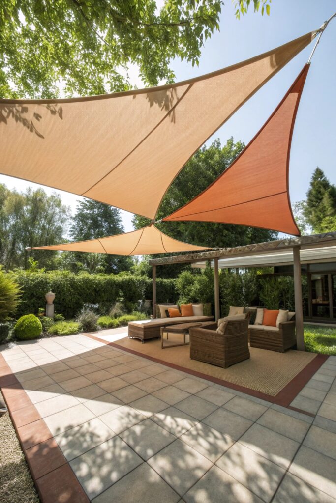 12 Sun Sail Shade Ideas That Instantly Cool Down Your Backyard
