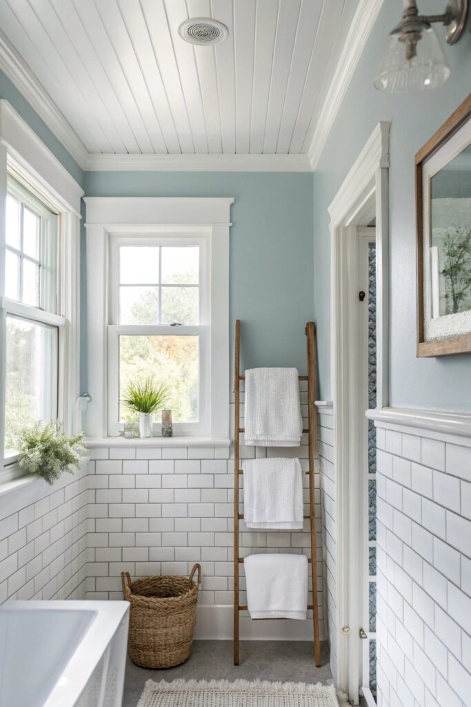 11 Bathroom Paint Color Ideas That Make Spaces Feel Bigger 11 Bathroom Paint Color Ideas That Make Spaces Feel Bigger