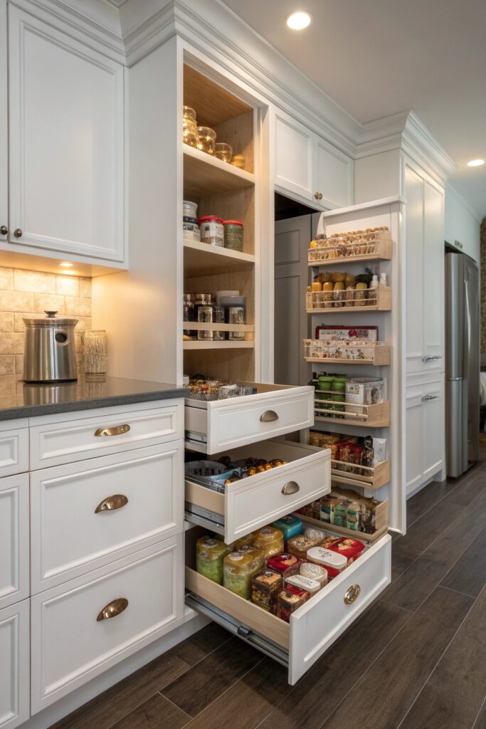 11 L-Shaped Pantry Ideas That Maximize Small Kitchen Space