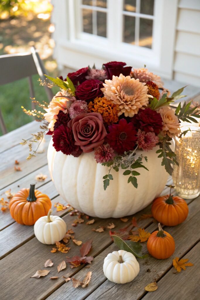 12 Fall Floral Centerpieces That Look Elegant & Cozy