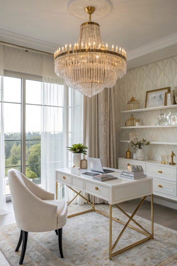 12 Glam Office Ideas That Make Working From Home Feel Chic