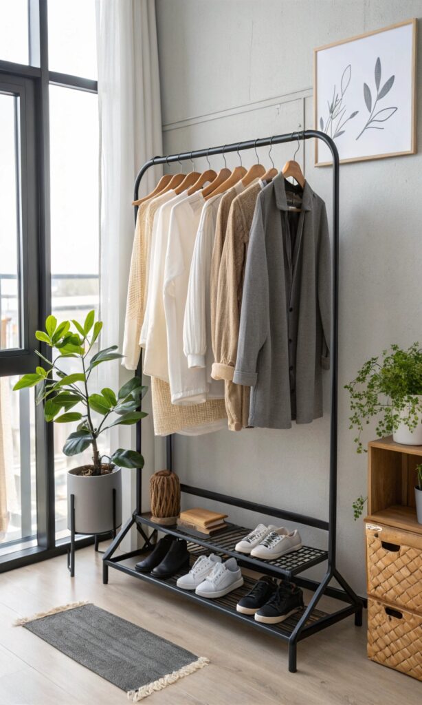12 No Closet Solutions That Add Storage Without Remodeling