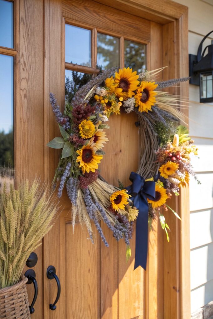 11 Thanksgiving Wreath Ideas That Make Your Door Stand Out