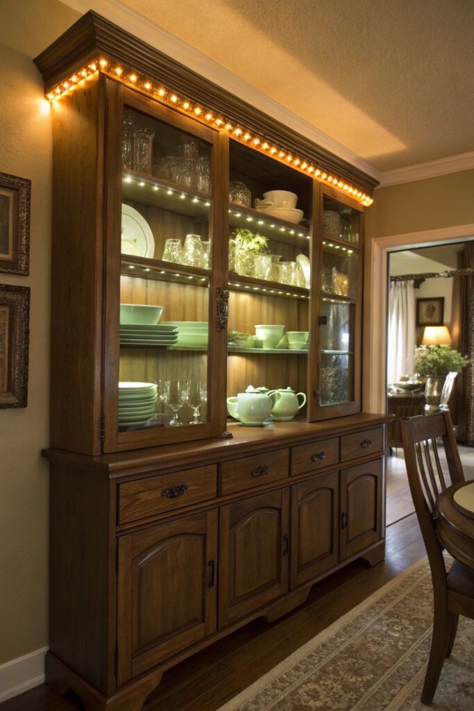 10 Hutch Decorating Ideas That Make Dining Rooms Feel Cozy