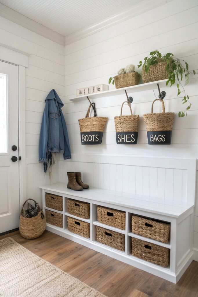 10 Mudroom Bench Ideas That Combine Style & Storage