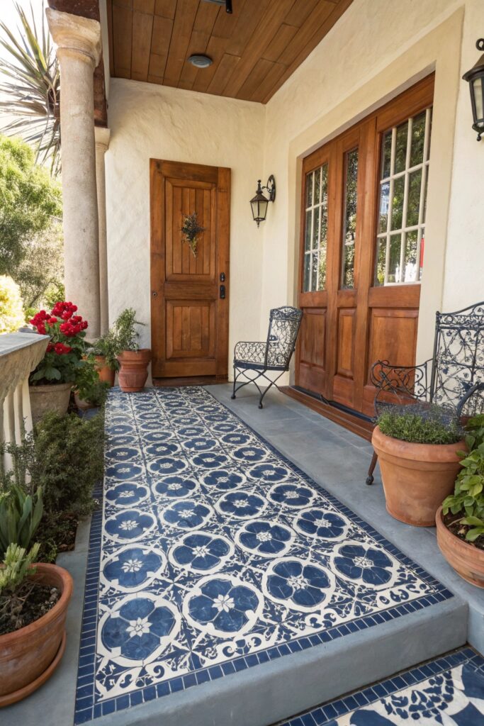 12 Painted Concrete Porch Ideas That Completely Refresh Entryways 12 Painted Concrete Porch Ideas That Completely Refresh Entryways