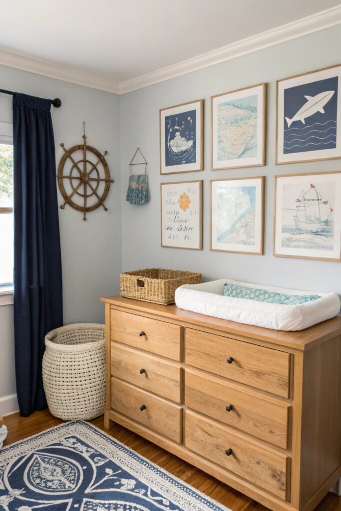 12 Nautical Nursery Ideas That Feel Calm & Beautiful