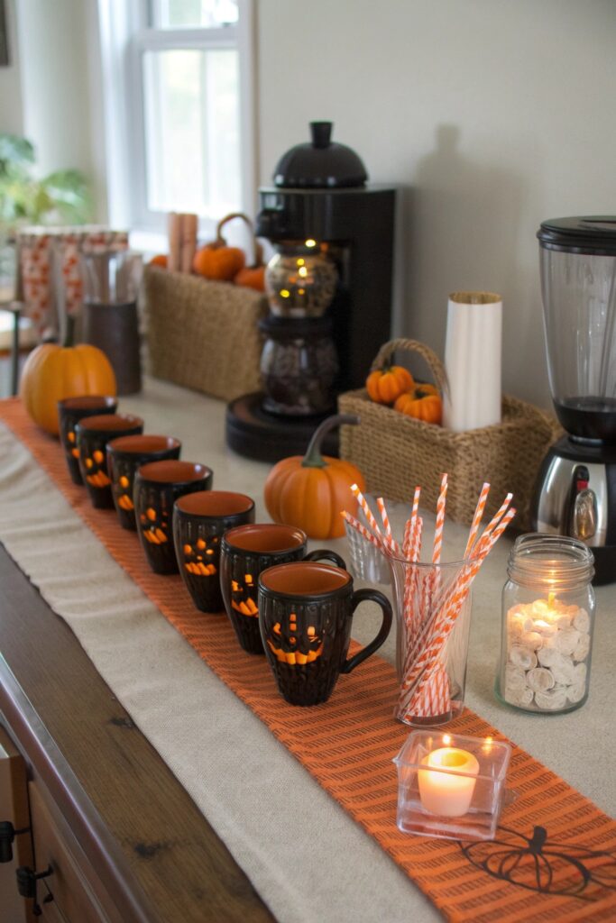 12 Halloween Coffee Bar Ideas That Are Spooky & Fun