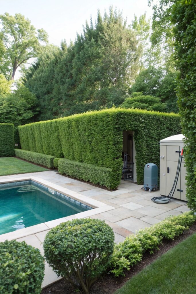 11 Pool Pump Cover Ideas That Blend Into Your Backyard