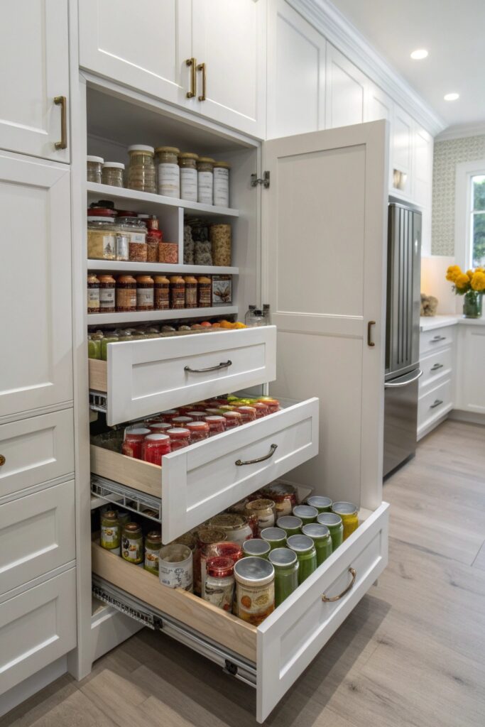 12 Pantry Shelving Ideas That Keep Everything Organized