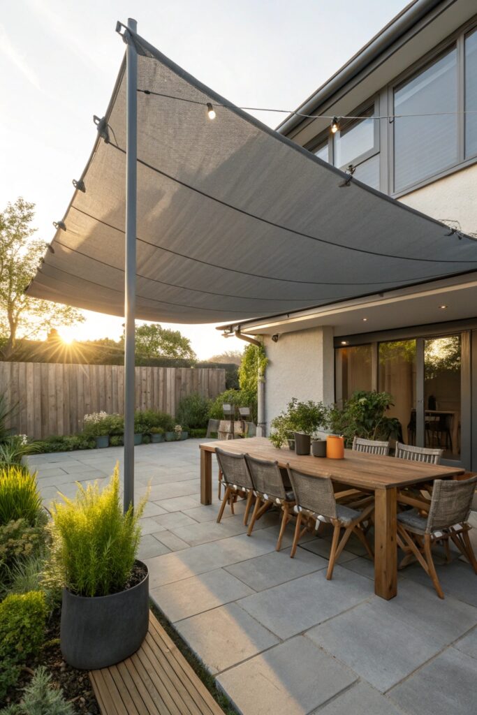 12 Sun Sail Shade Ideas That Instantly Cool Down Your Backyard