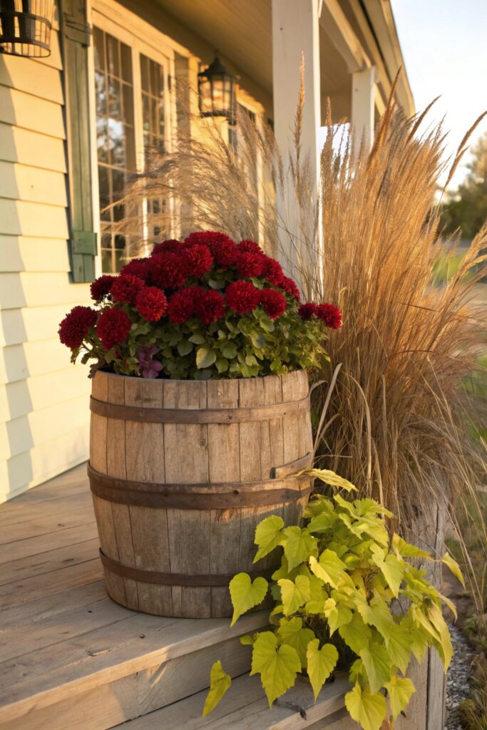 11 Fall Planter Ideas That Instantly Upgrade Your Porch