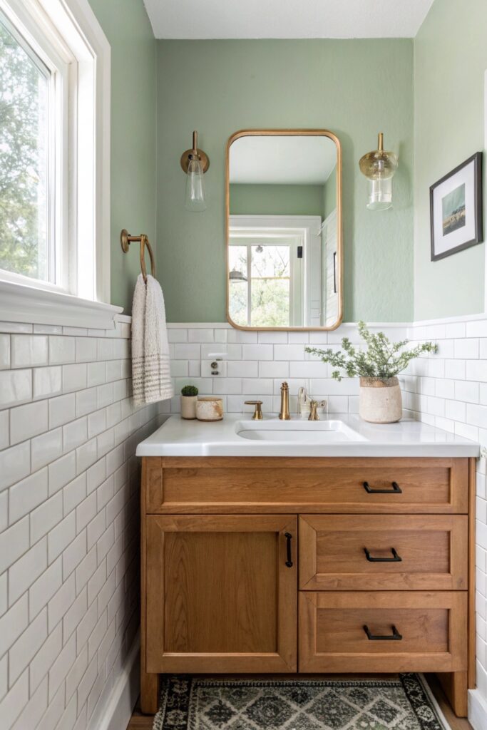 11 Bathroom Paint Color Ideas That Make Spaces Feel Bigger 11 Bathroom Paint Color Ideas That Make Spaces Feel Bigger