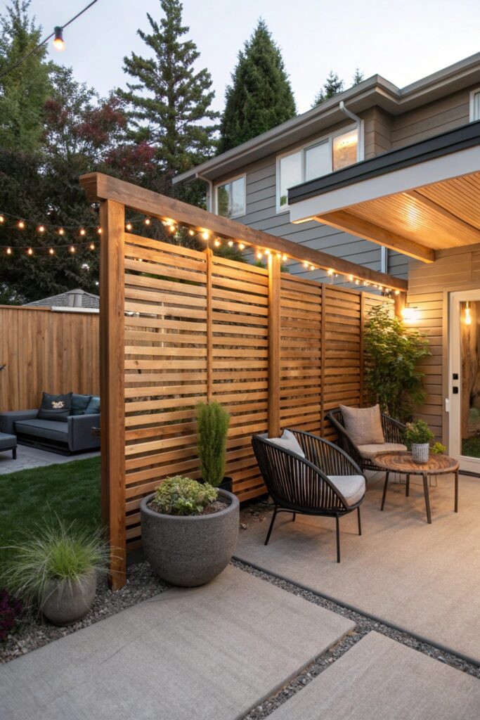 10 Outdoor Privacy Screen Ideas for a More Relaxing Backyard