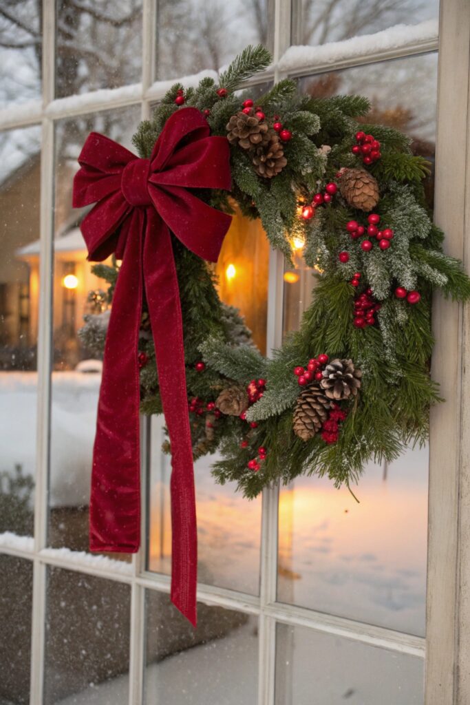 15 Window Christmas Decor Ideas That Shine Day & Night