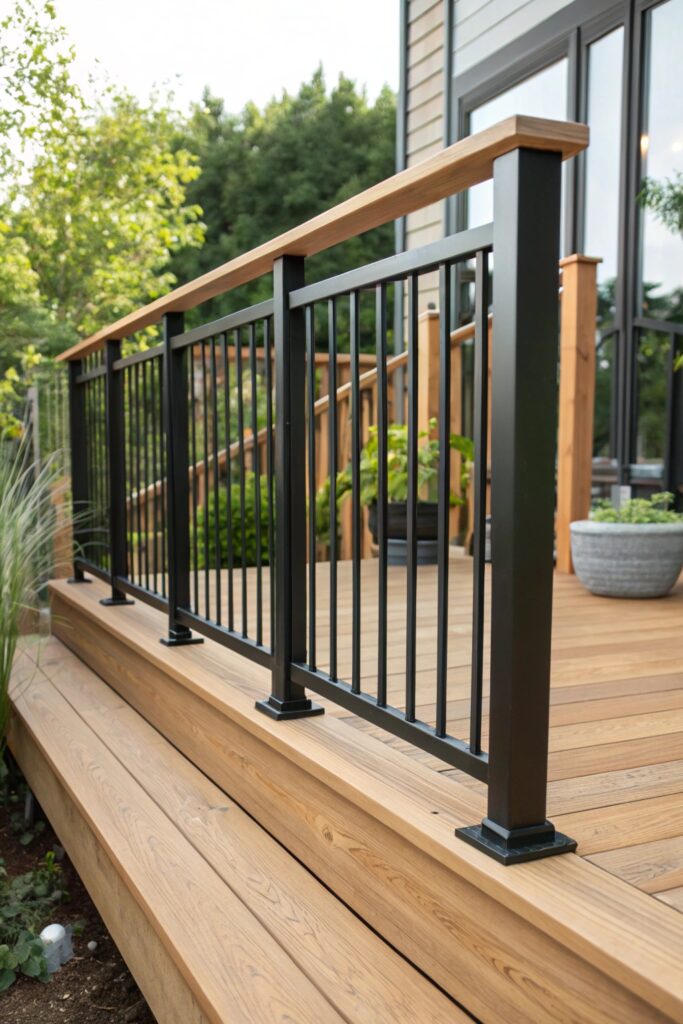 12 Deck Railing Ideas That Completely Upgrade Outdoor Spaces