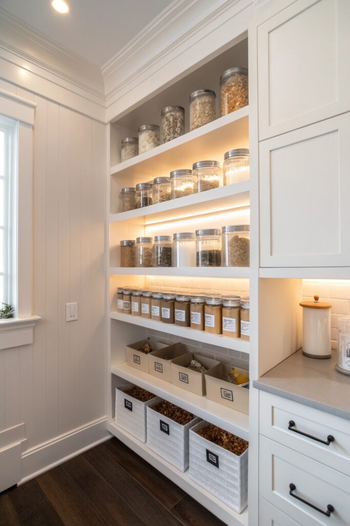 12 Pantry Shelving Ideas That Keep Everything Organized