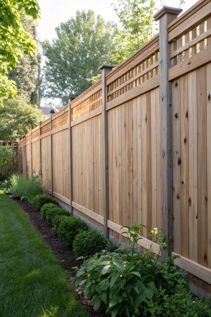 10 Wood Privacy Fence Ideas That Look Stylish