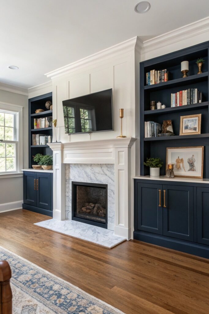 10 Fireplace Built-Ins Ideas That Look Custom & Expensive 10 Fireplace Built-Ins Ideas That Look Custom & Expensive