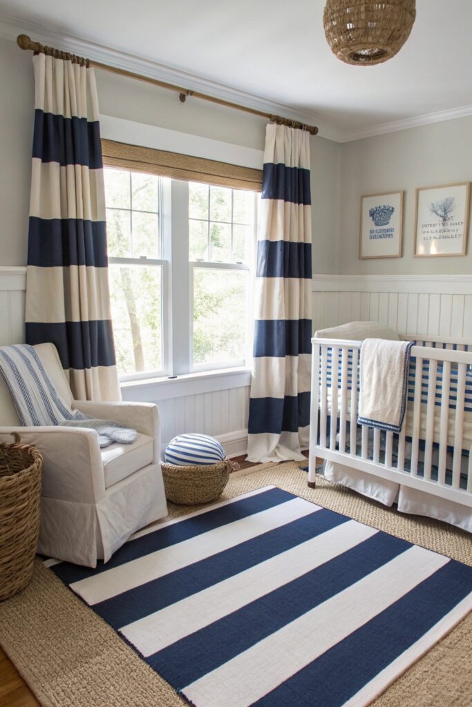 12 Nautical Nursery Ideas That Feel Calm & Beautiful