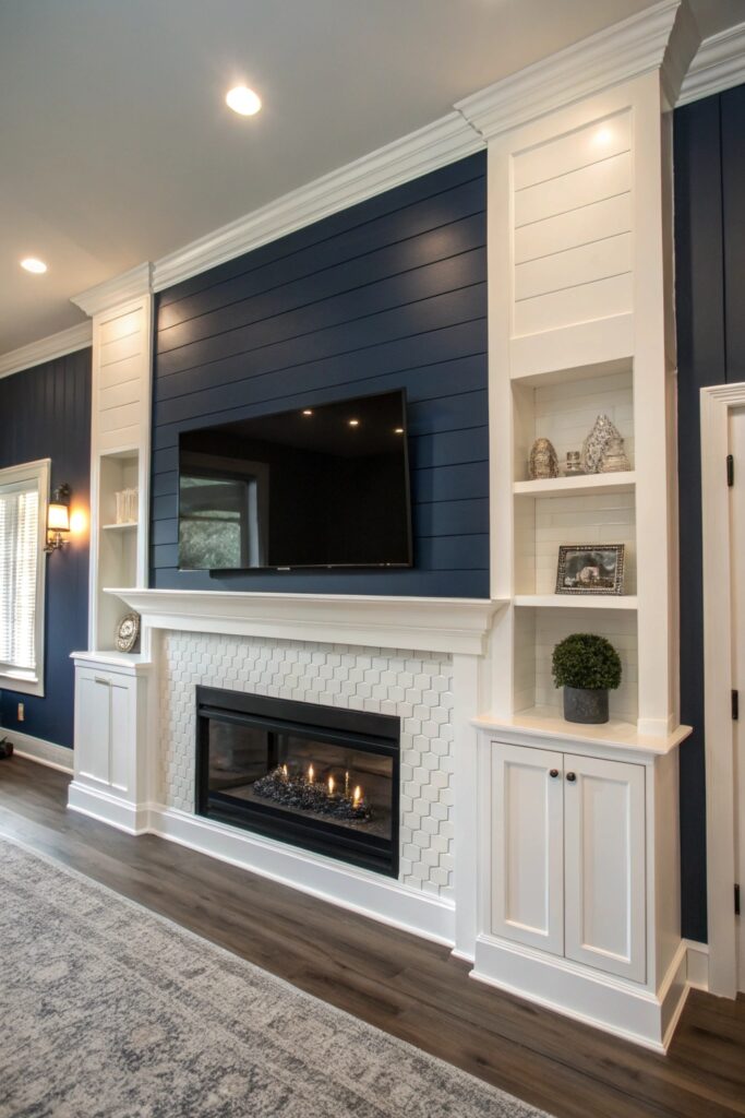 11 Mantle Decorating Ideas with TV That Still Look Stylish