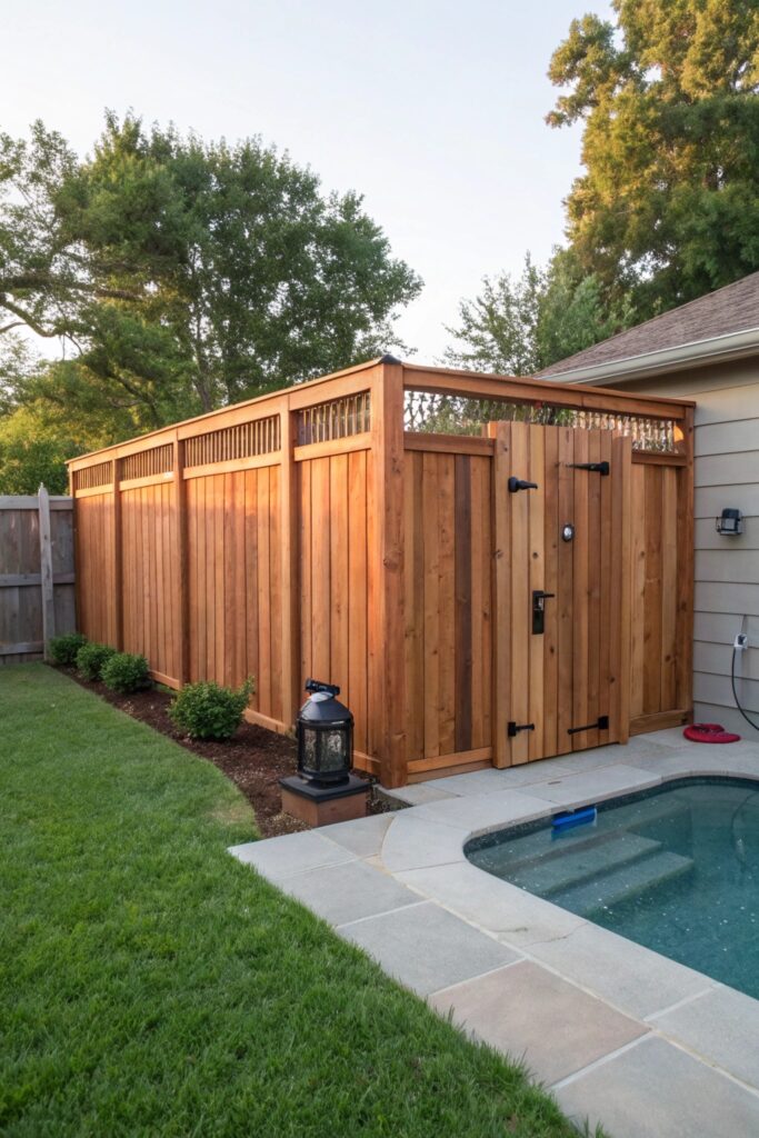 11 Pool Pump Cover Ideas That Blend Into Your Backyard