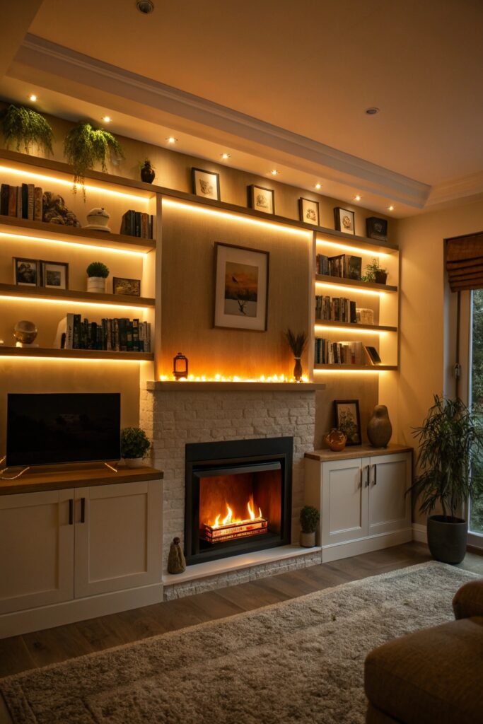 10 Fireplace Built-Ins Ideas That Look Custom & Expensive 10 Fireplace Built-Ins Ideas That Look Custom & Expensive