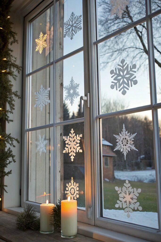 15 Window Christmas Decor Ideas That Shine Day & Night