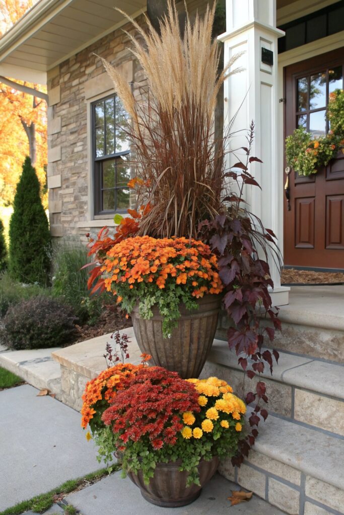 11 Fall Planter Ideas That Instantly Upgrade Your Porch