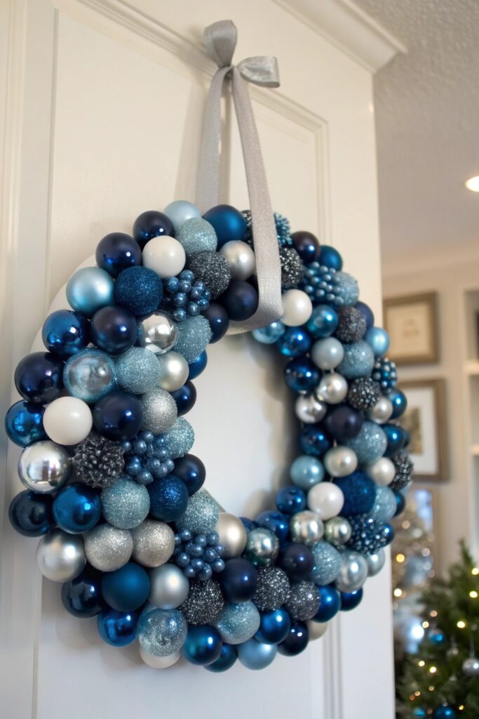 12 Blue Christmas Decor Ideas for a Cool & Elegant Theme