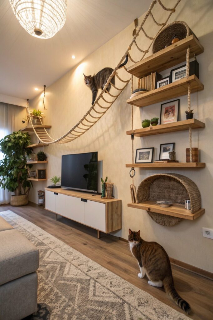 12 Cat Wall Ideas That Your Cat Will Absolutely Love