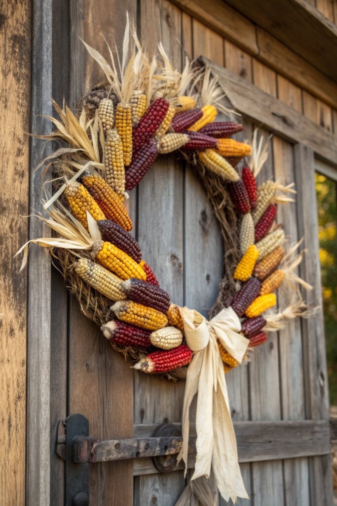 11 Thanksgiving Wreath Ideas That Make Your Door Stand Out