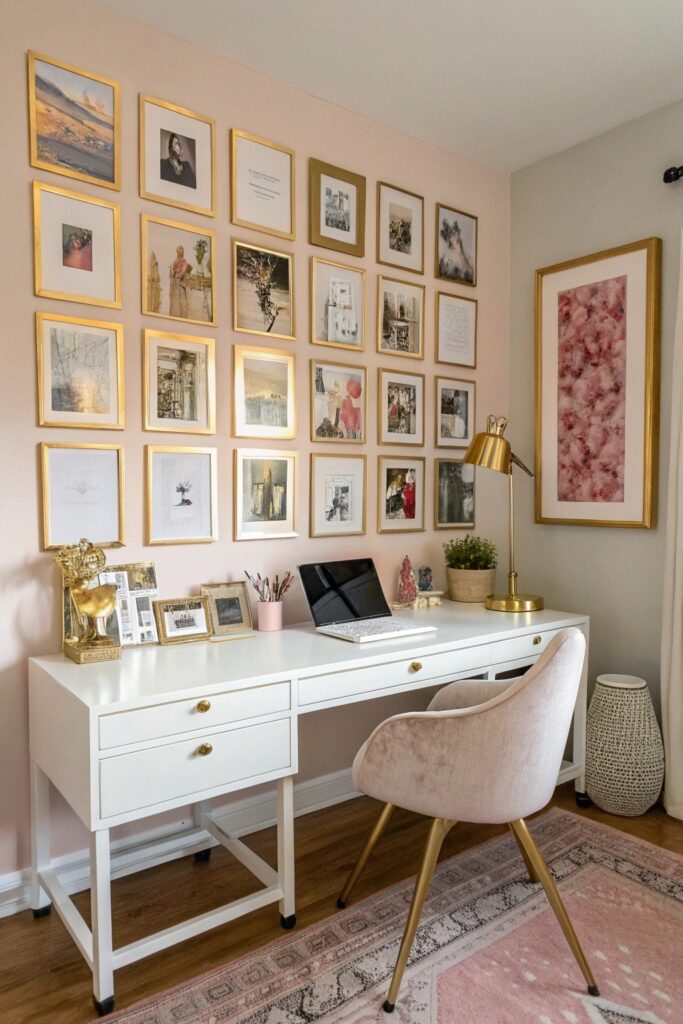 12 Glam Office Ideas That Make Working From Home Feel Chic