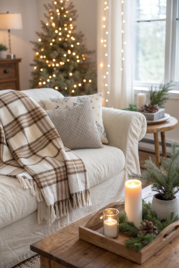 14 Neutral Christmas Decor Ideas for a Calm & Cozy Home