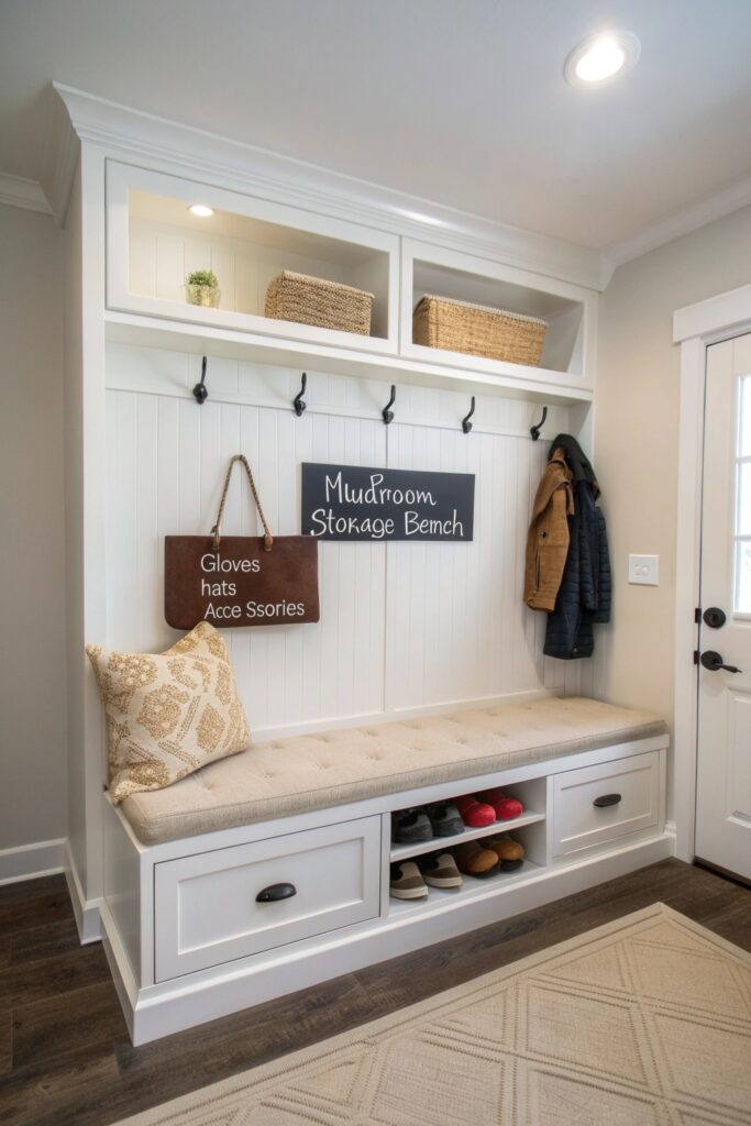 10 Mudroom Bench Ideas That Combine Style & Storage