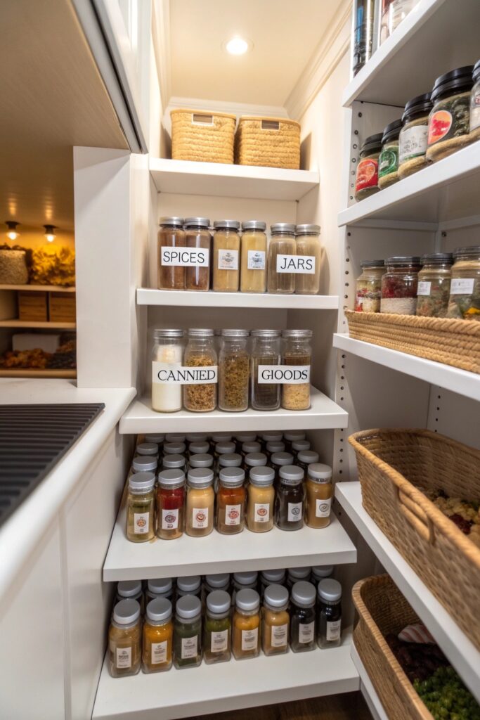 12 Pantry Shelving Ideas That Keep Everything Organized