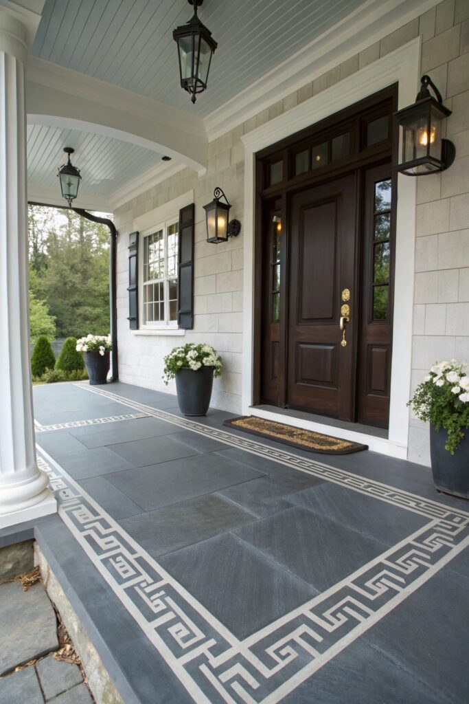 12 Painted Concrete Porch Ideas That Completely Refresh Entryways 12 Painted Concrete Porch Ideas That Completely Refresh Entryways
