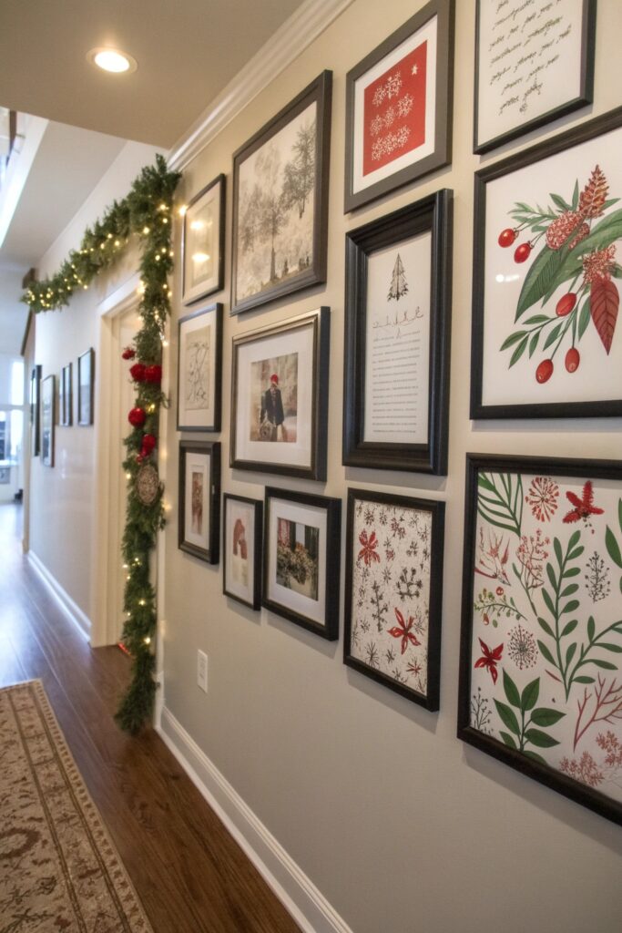 11 Hallway Christmas Decor Ideas That Impress Guests Instantly