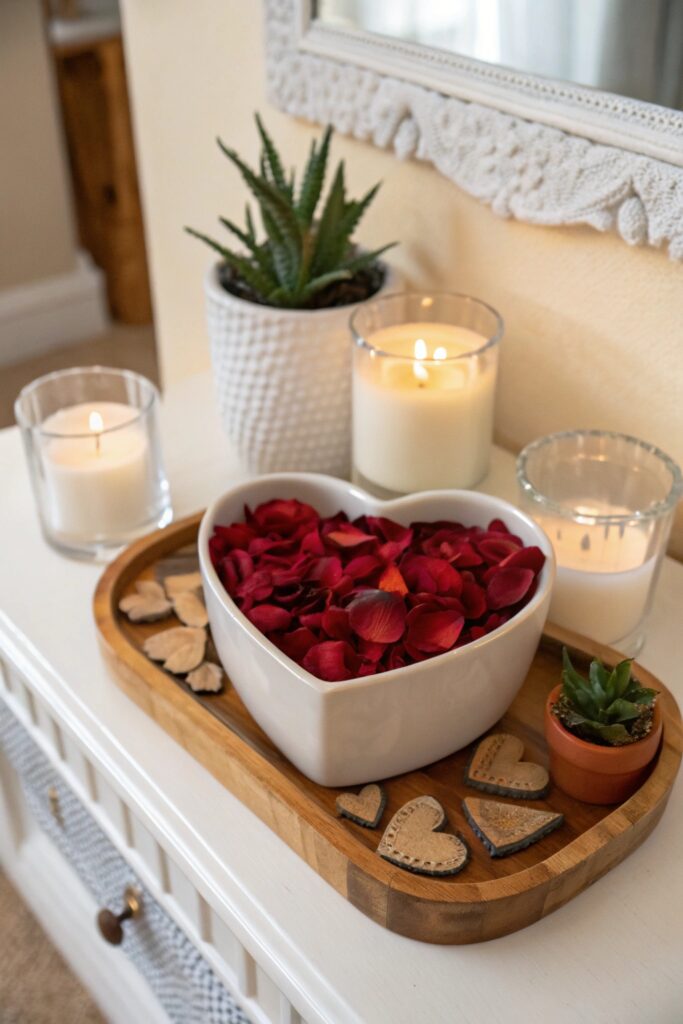 13 Valentine's Mantle Decor Ideas for a Cozy Romantic Look