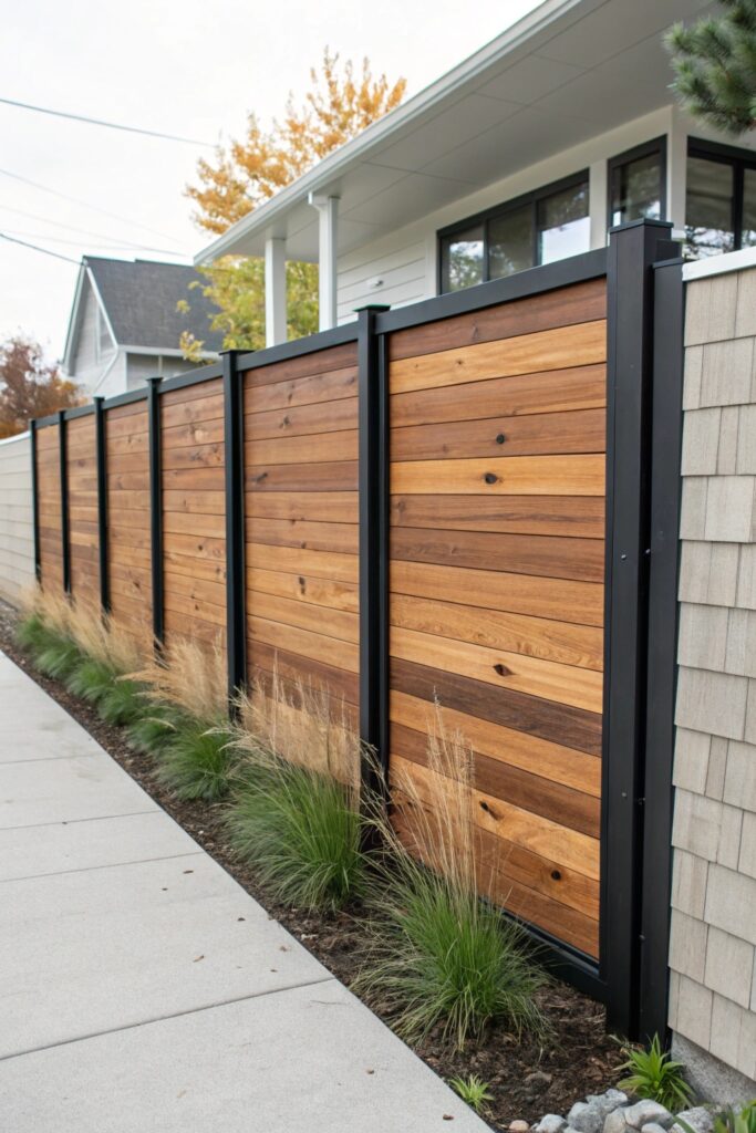 10 Wood Privacy Fence Ideas That Look Stylish