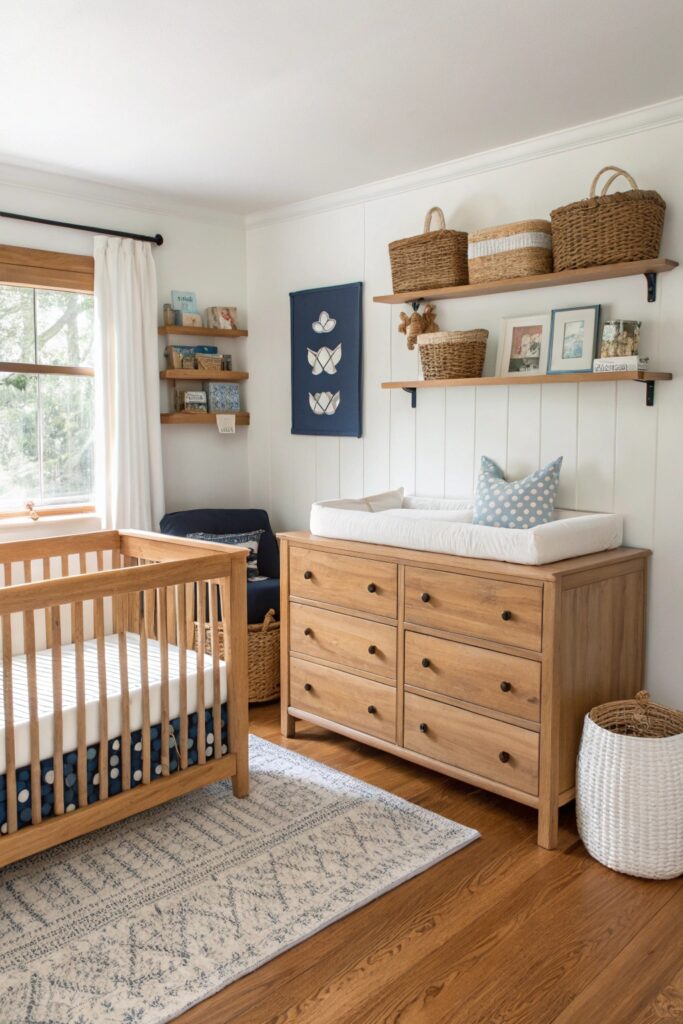 12 Nautical Nursery Ideas That Feel Calm & Beautiful