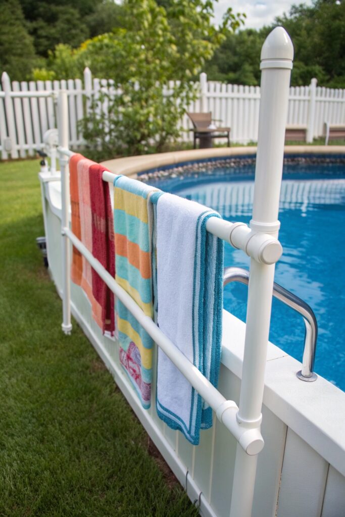 12 Pool Towel Storage Ideas That Keep Outdoor Areas Organized 12 Pool Towel Storage Ideas That Keep Outdoor Areas Organized