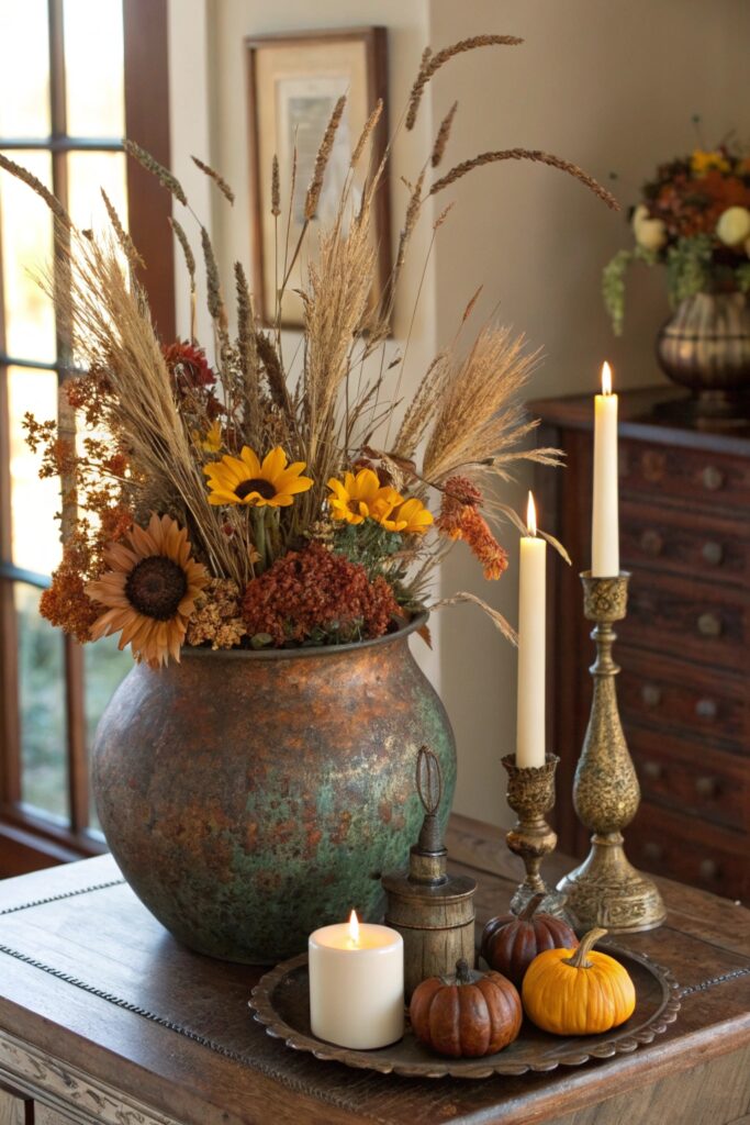 13 Vintage Fall Decor Ideas That Feel Warm & Timeless
