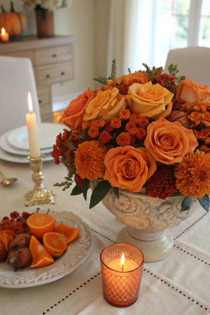 12 Fall Floral Centerpieces That Look Elegant & Cozy