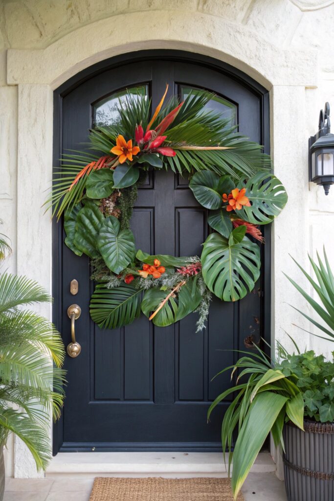12 DIY Summer Wreaths for Front Door That Feel Bright and Cheerful